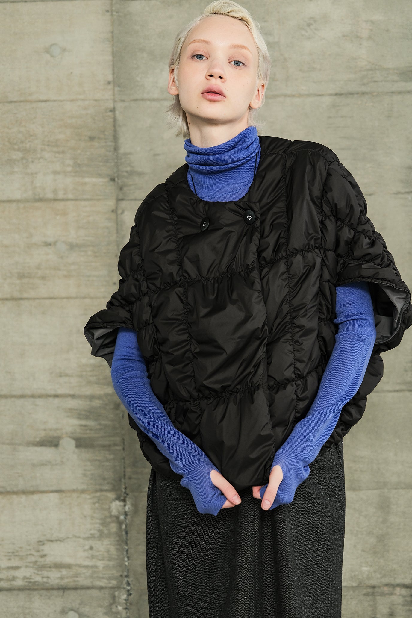 Shirred Padded Vest