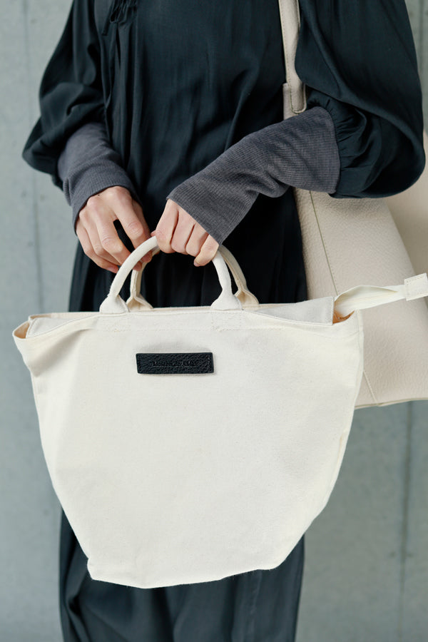 One-Handle Leather Bag with Mini Bag