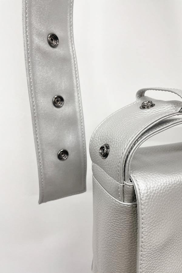 Box-Shaped Crossbody Bag