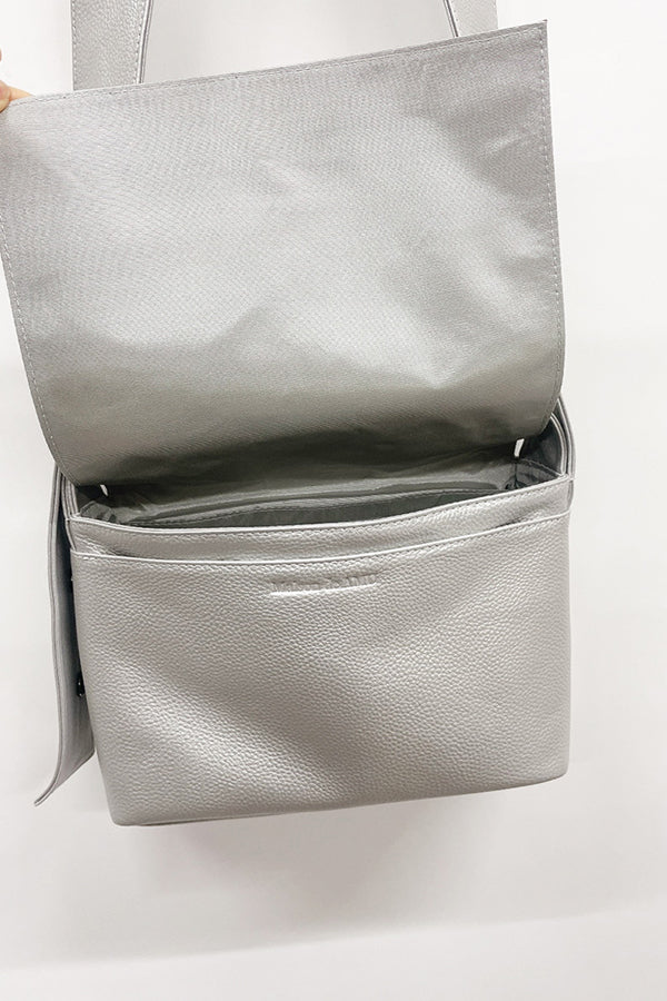 Box-Shaped Crossbody Bag