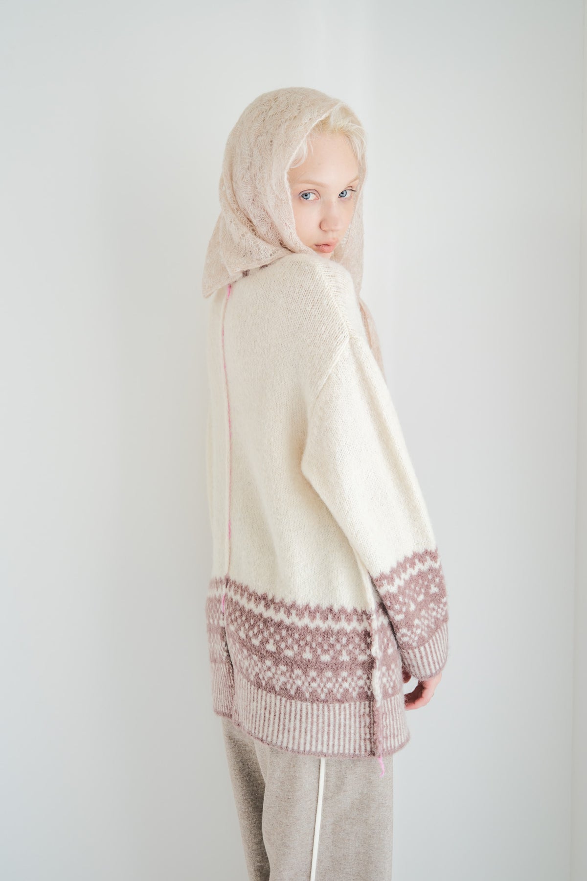 Heritage Knit Jacquard Pullover