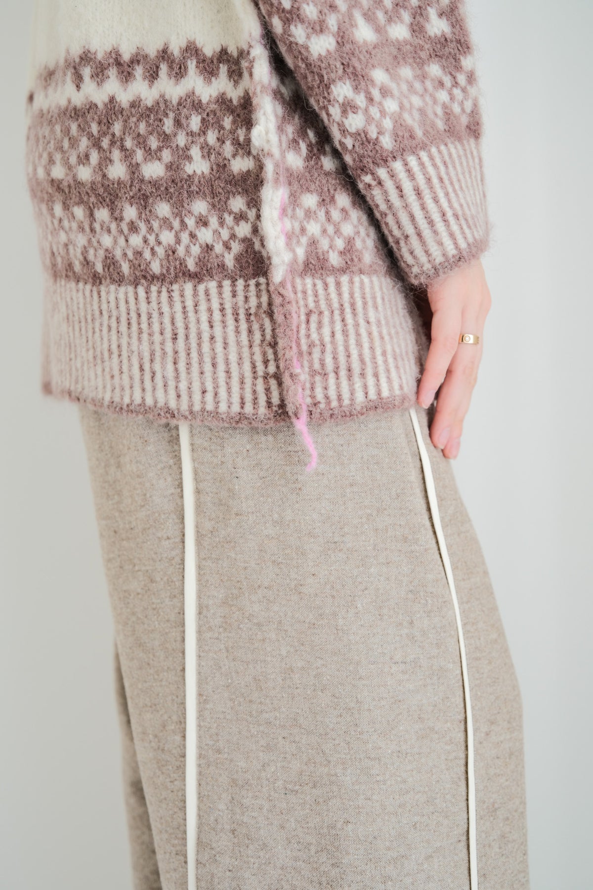 Heritage Knit Jacquard Pullover