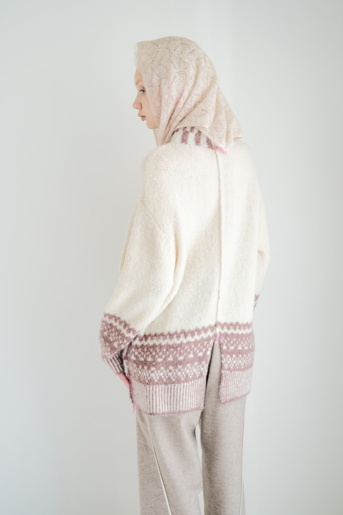 Heritage Knit Jacquard Pullover