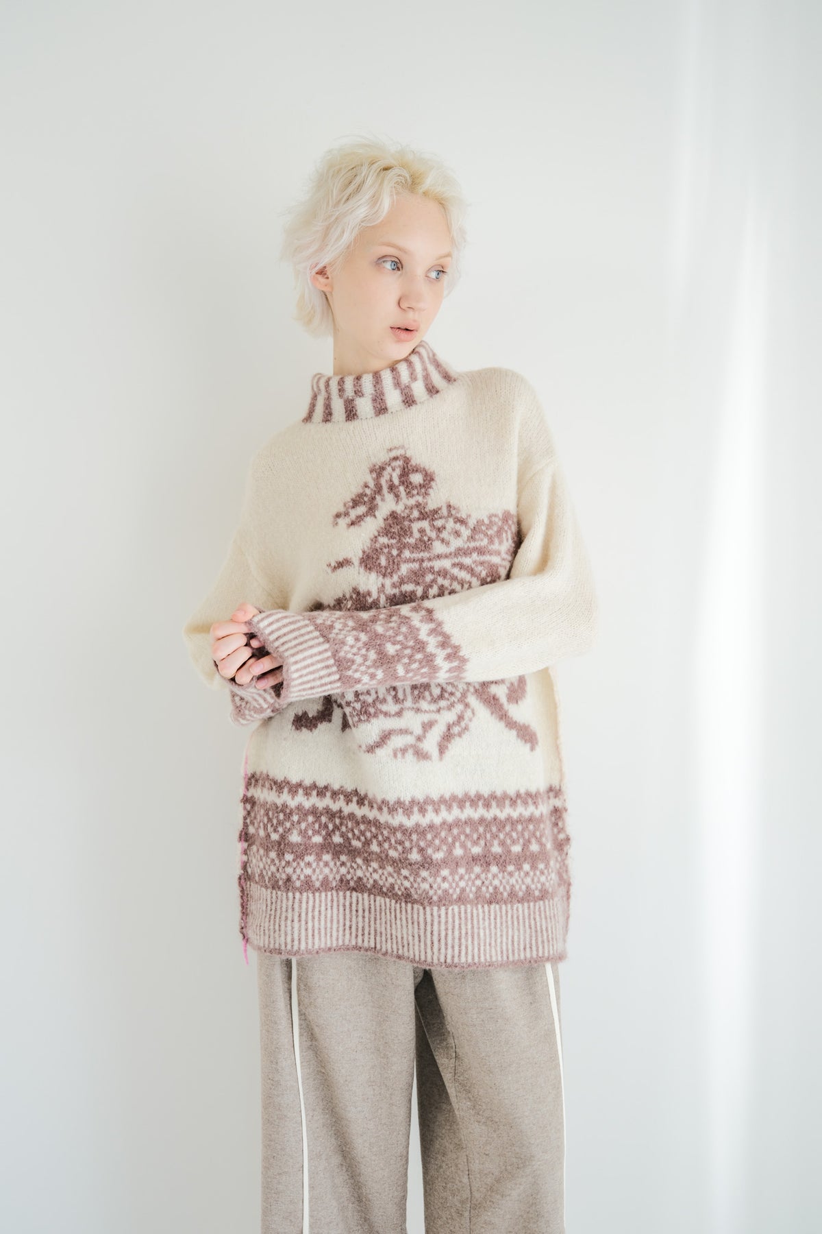 Heritage Knit Jacquard Pullover