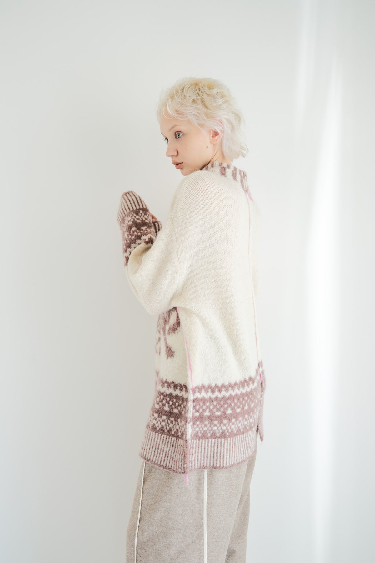 Heritage Knit Jacquard Pullover