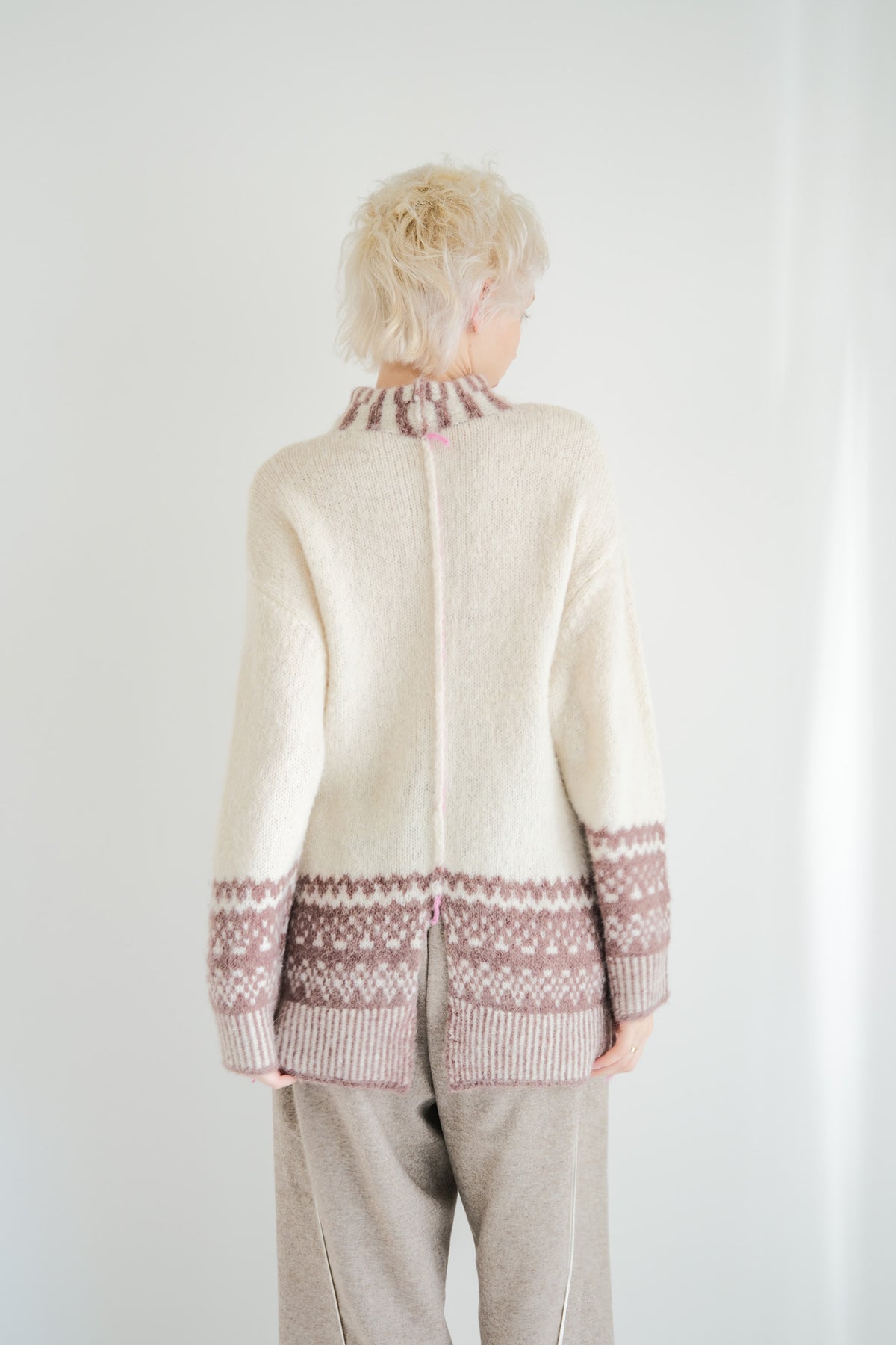Heritage Knit Jacquard Pullover