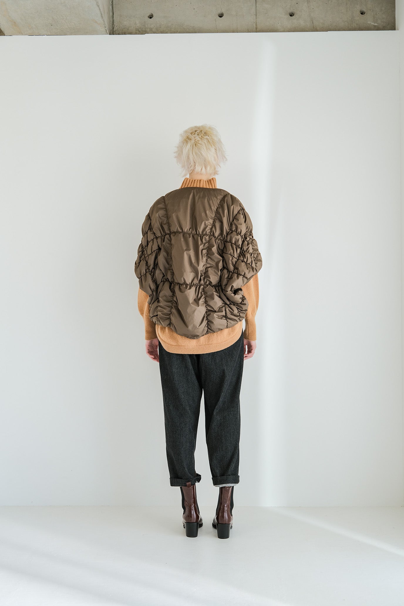 Shirred Padded Vest