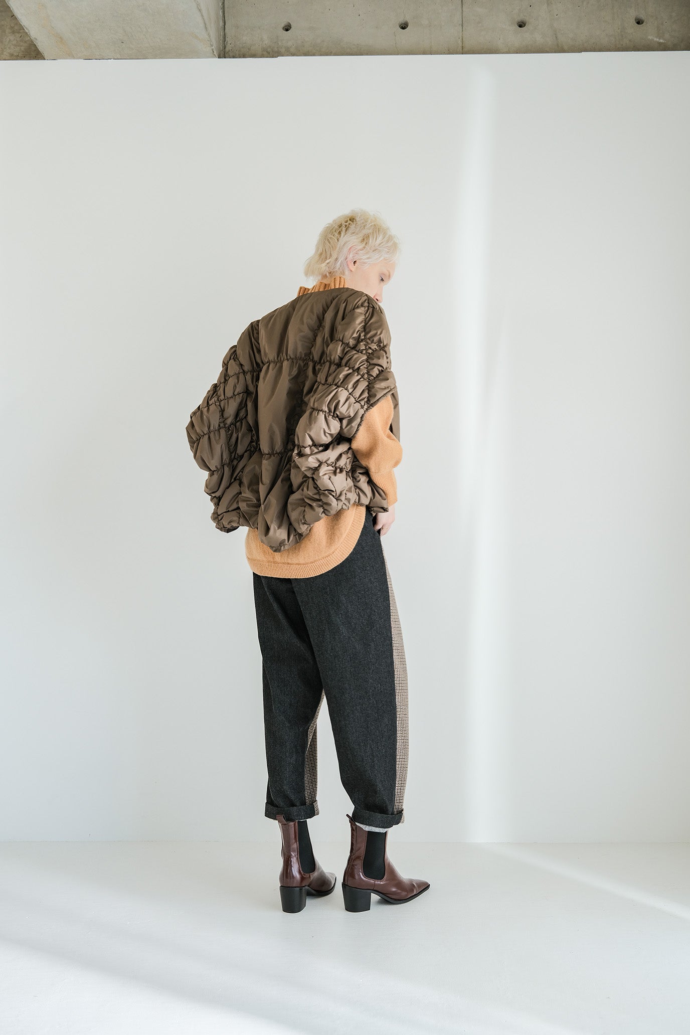 Shirred Padded Vest