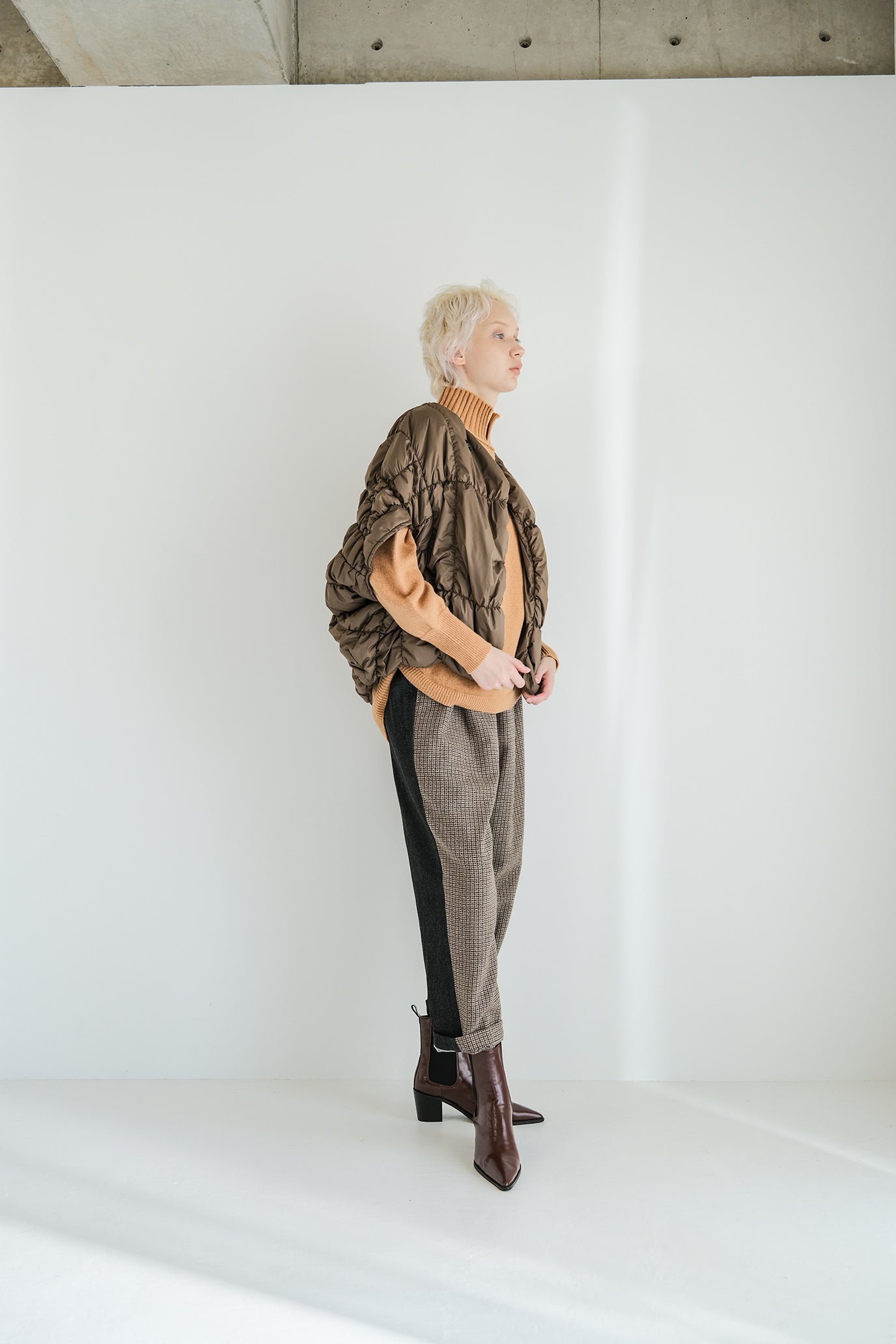 Shirred Padded Vest