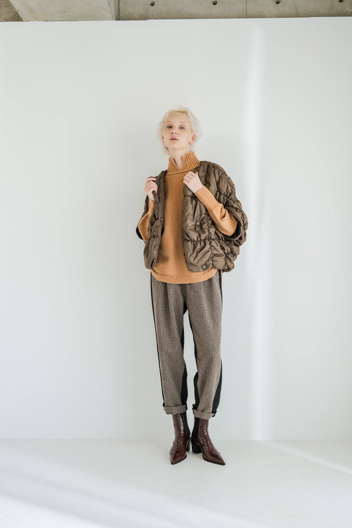 Shirred Padded Vest