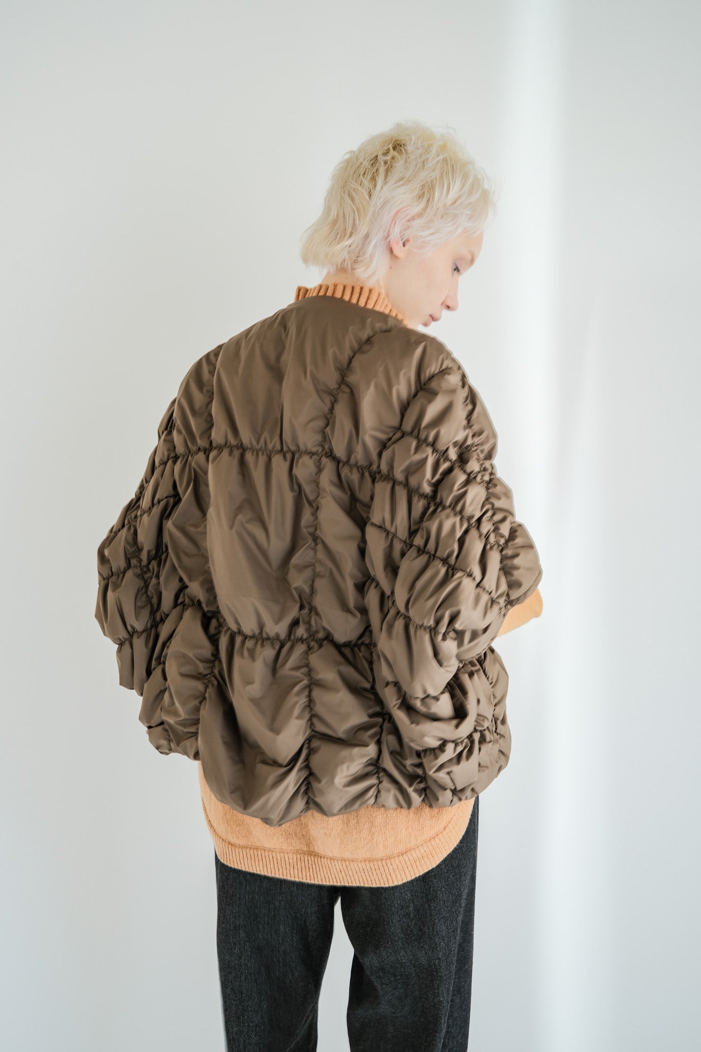 Shirred Padded Vest