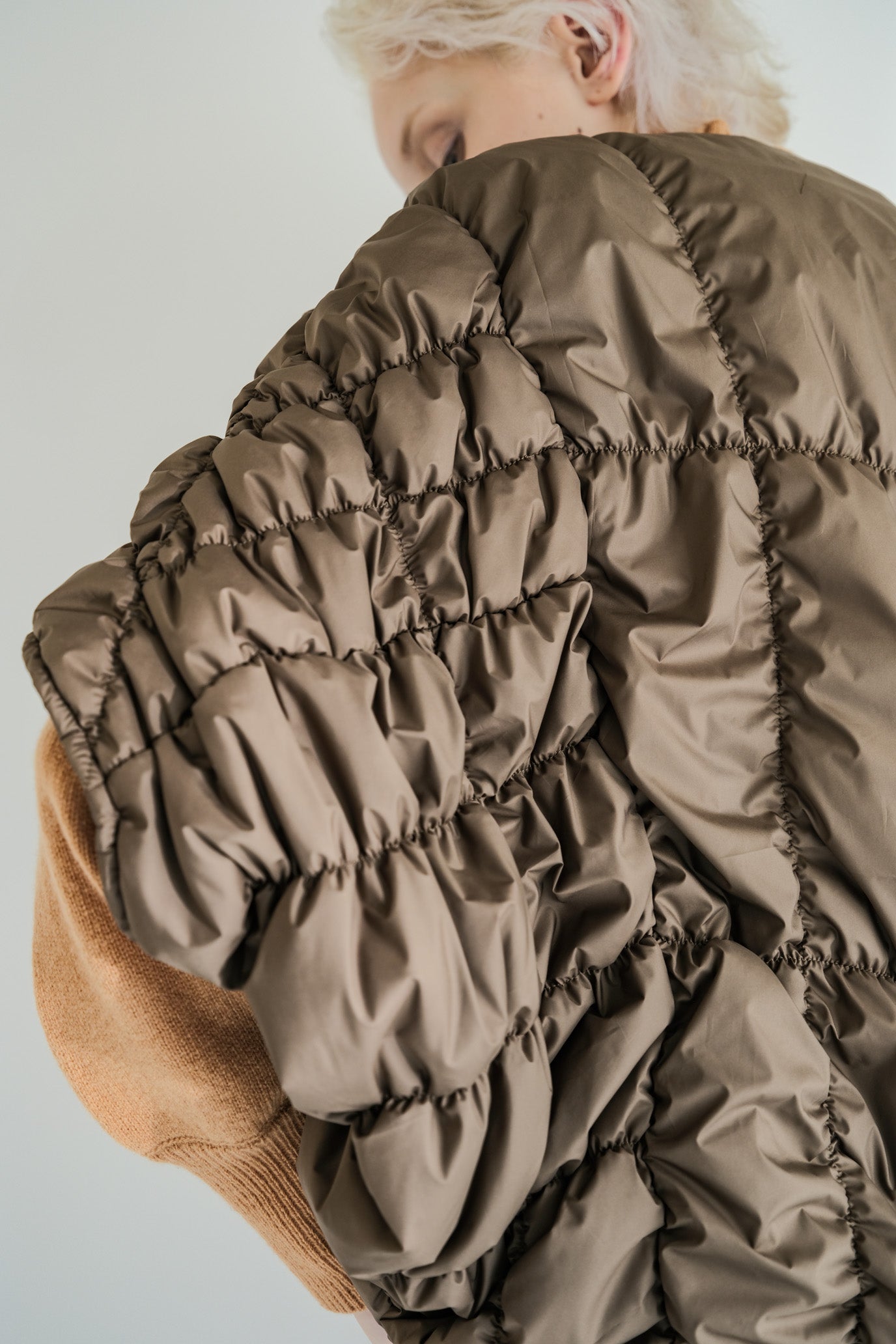 Shirred Padded Vest