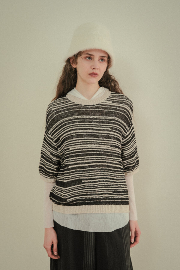 Mixed Yarn Vest