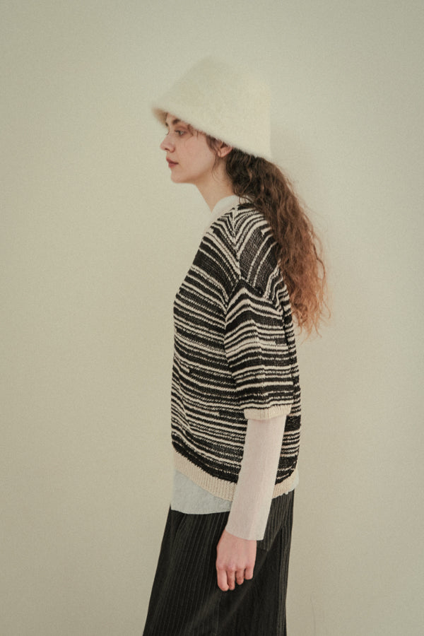 Mixed Yarn Vest