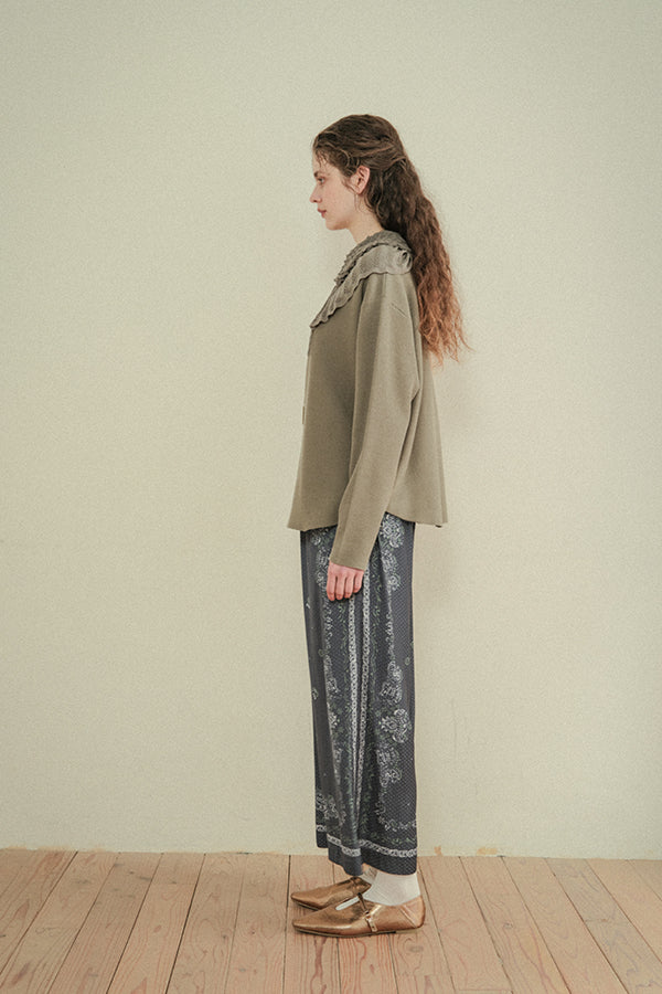Drawstring Detachable Collar