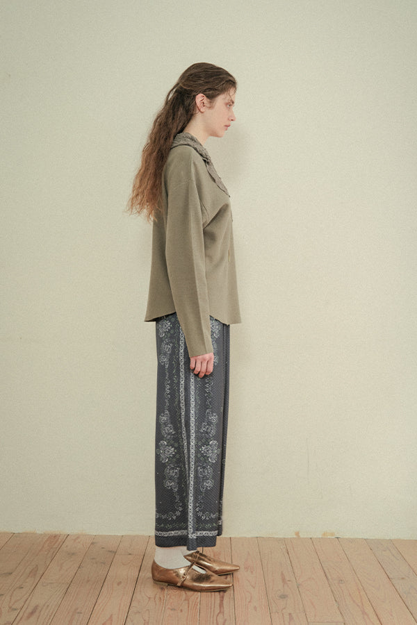 Drawstring Detachable Collar