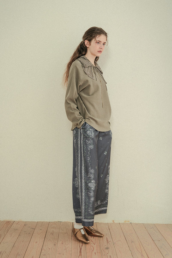 Drawstring Detachable Collar