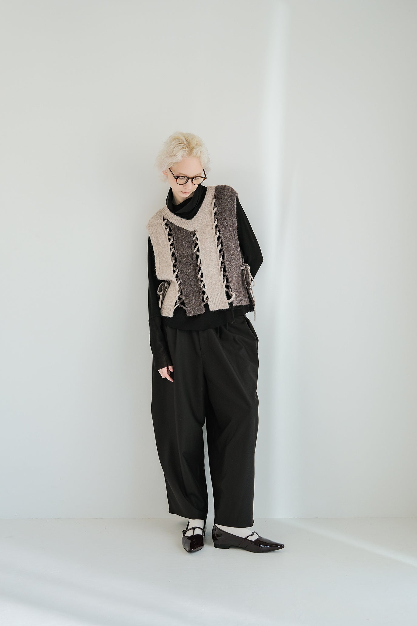 2-Way Stripe Slash Vest