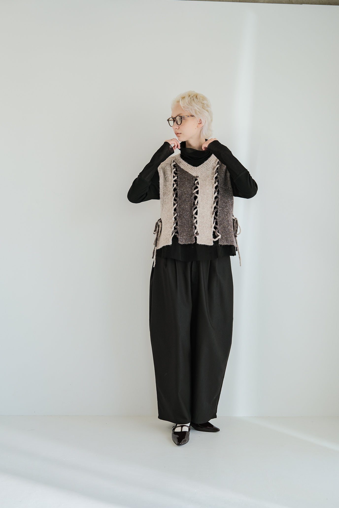 2-Way Stripe Slash Vest