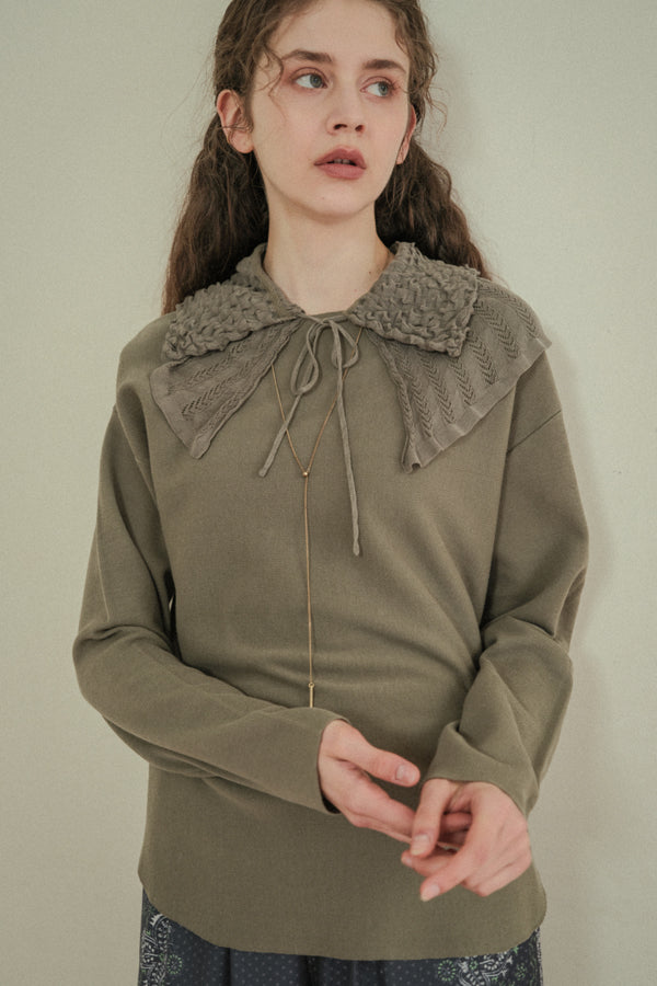 Drawstring Detachable Collar