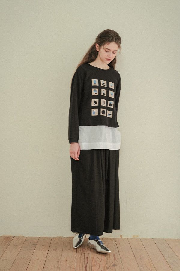 Block Print Pullover