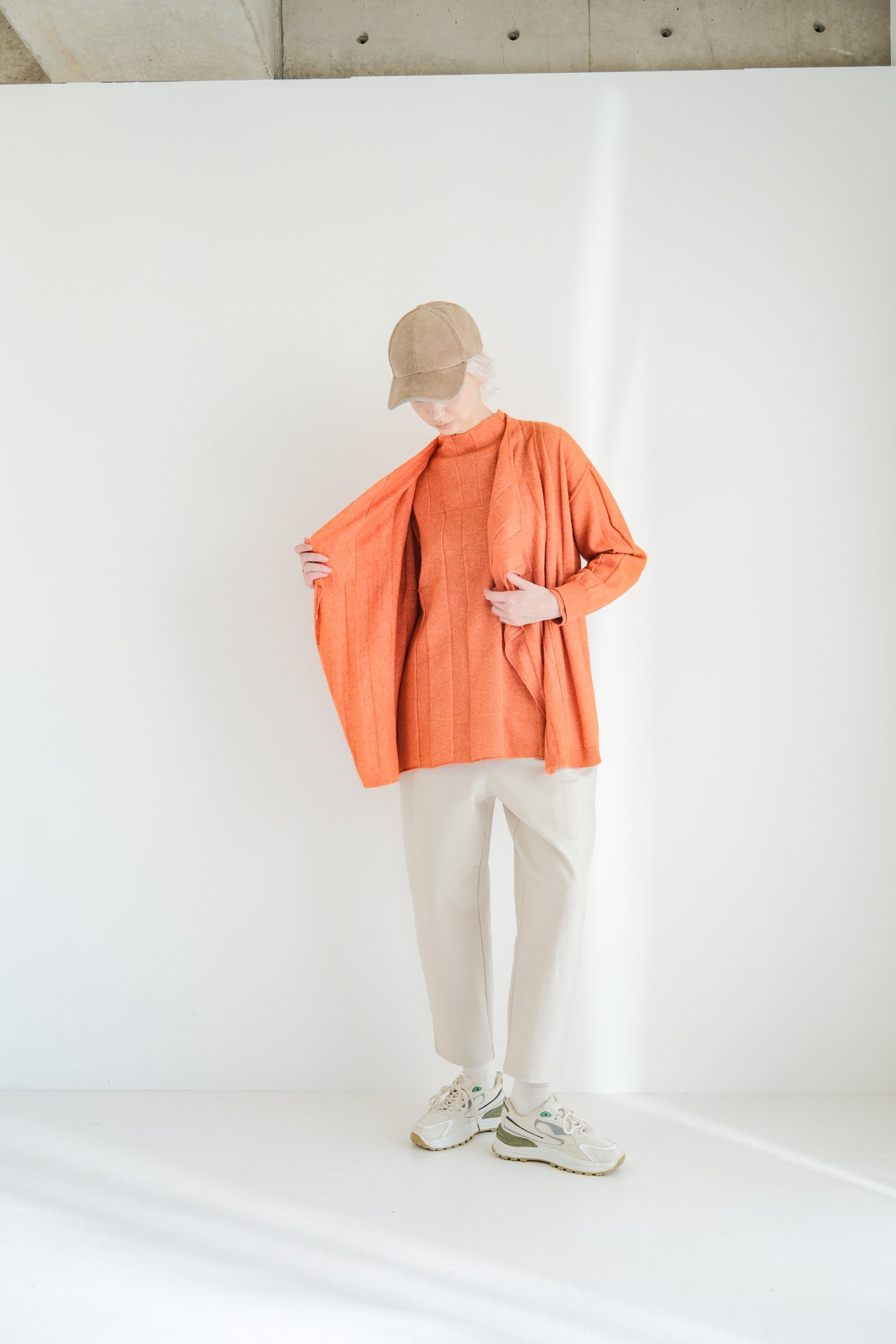 Jersey Reversible Block High Neck Pullover