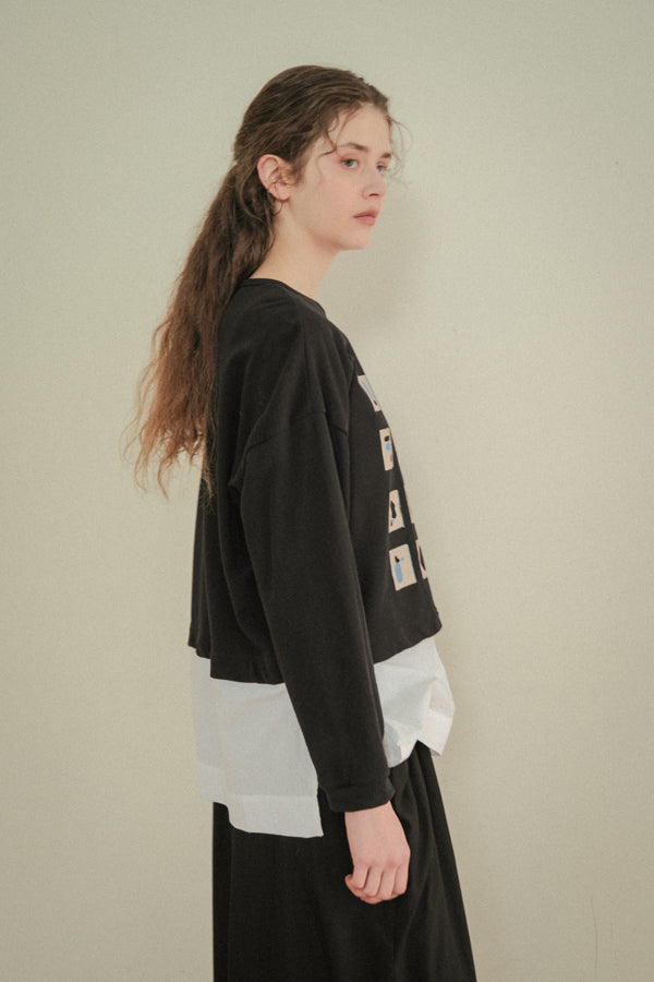 Block Print Pullover