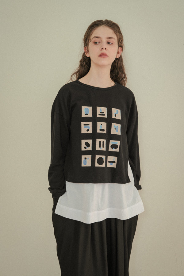 Block Print Pullover