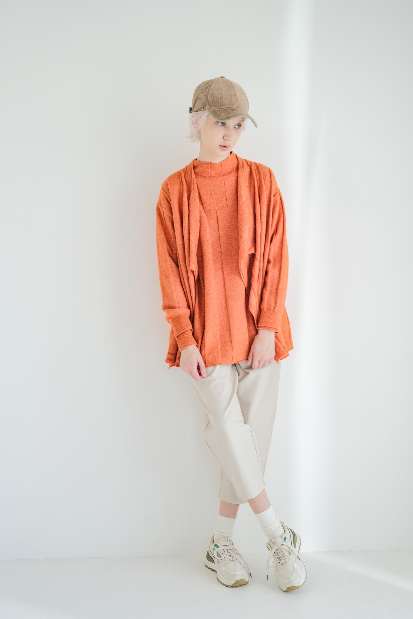 Jersey Reversible Block High Neck Pullover
