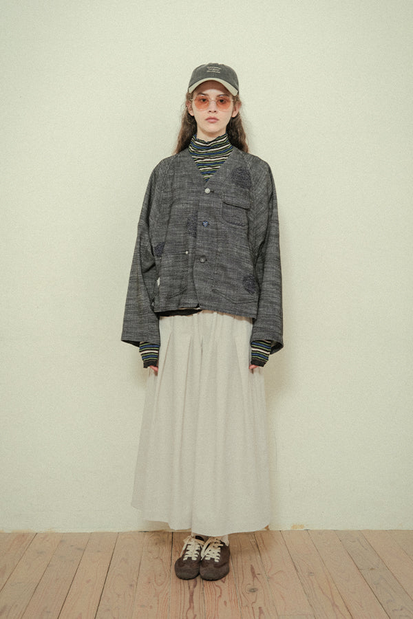 Tuck Skirt-Look Trousers