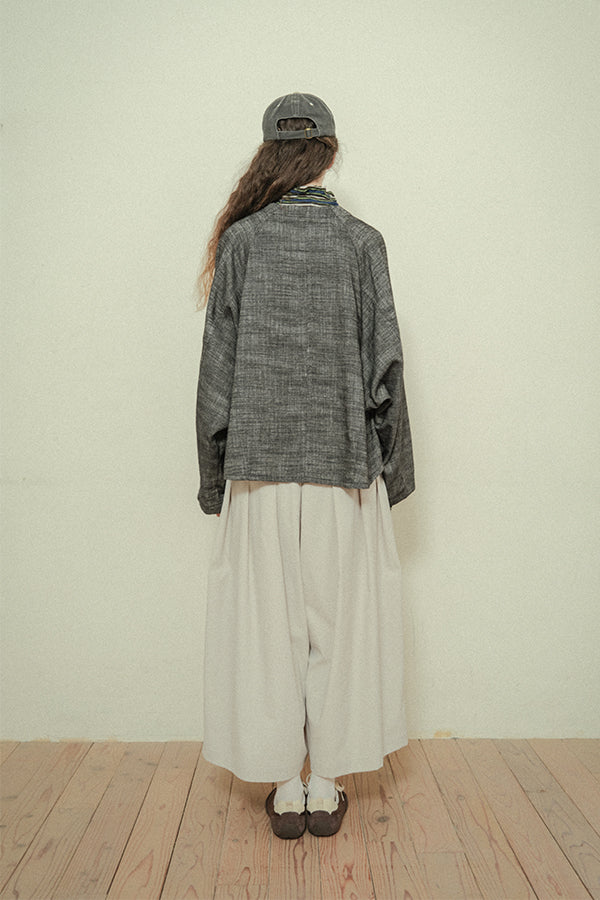 Tuck Skirt-Look Trousers