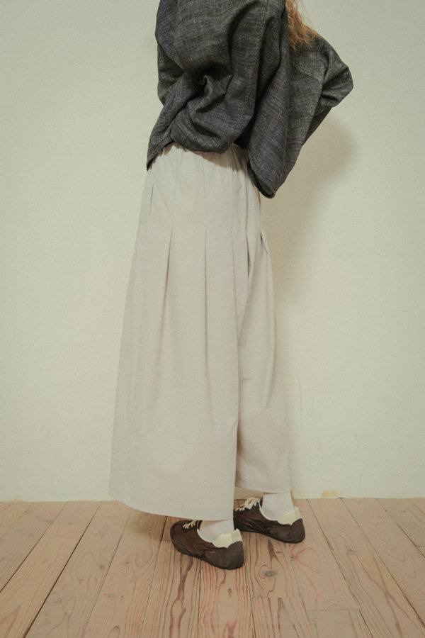 Tuck Skirt-Look Trousers