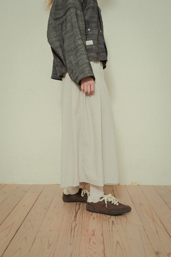 Tuck Skirt-Look Trousers