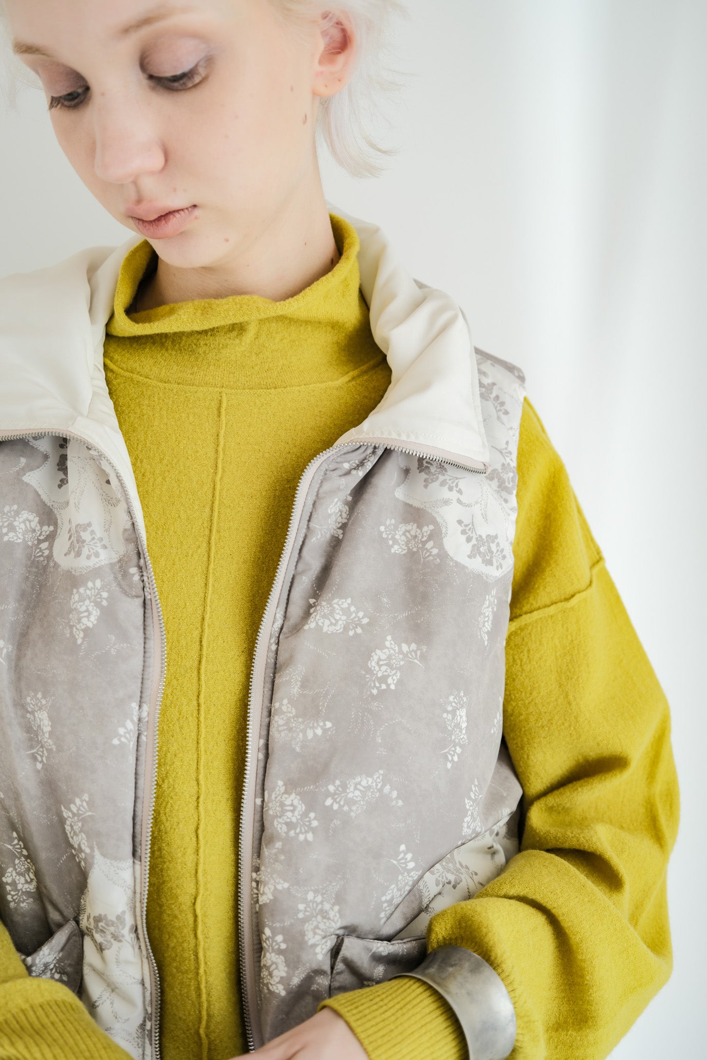 Compressed High Neck Pullover