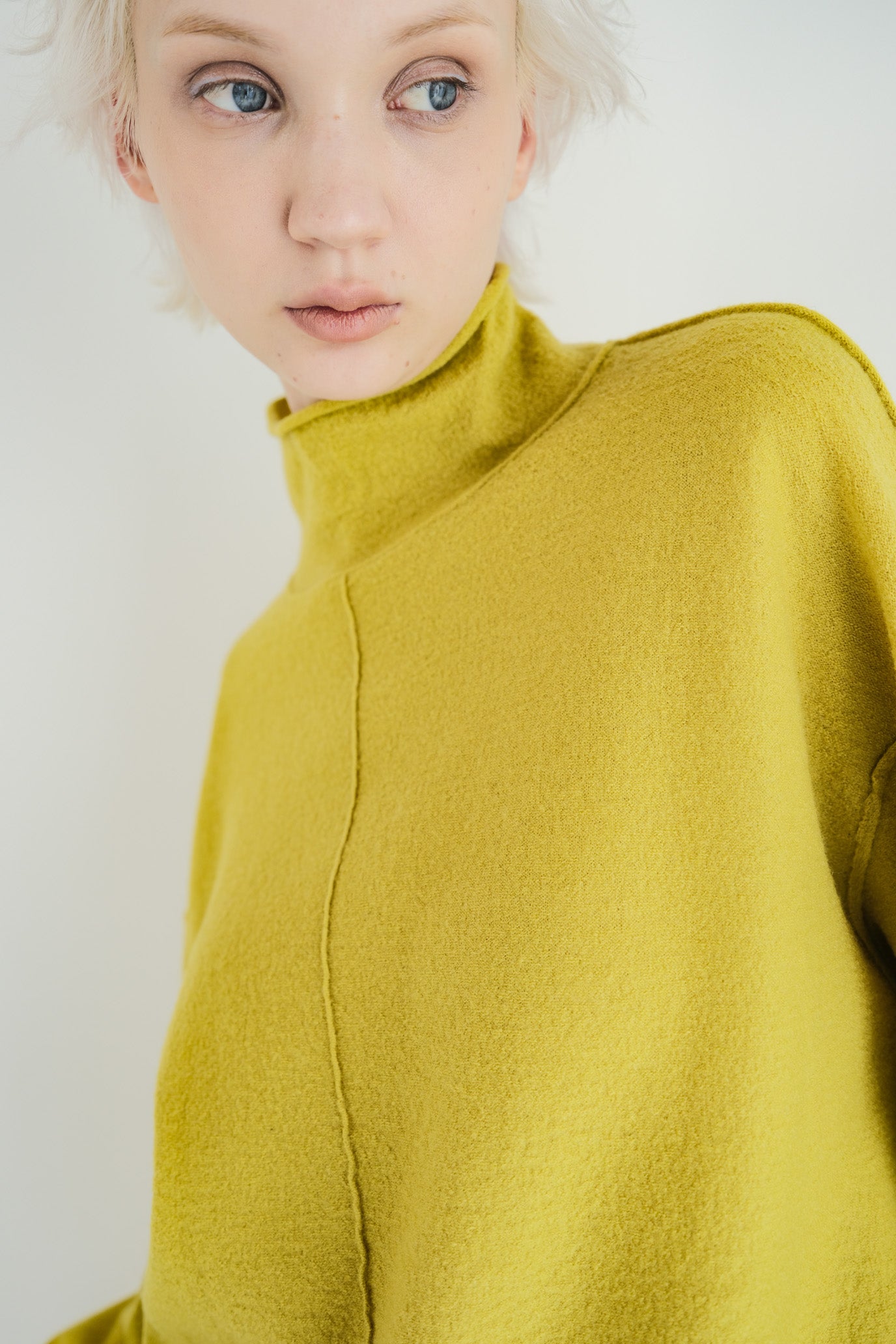 Compressed High Neck Pullover
