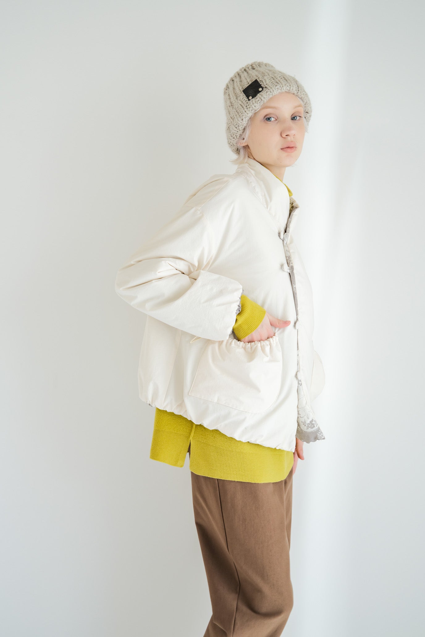 Compressed High Neck Pullover