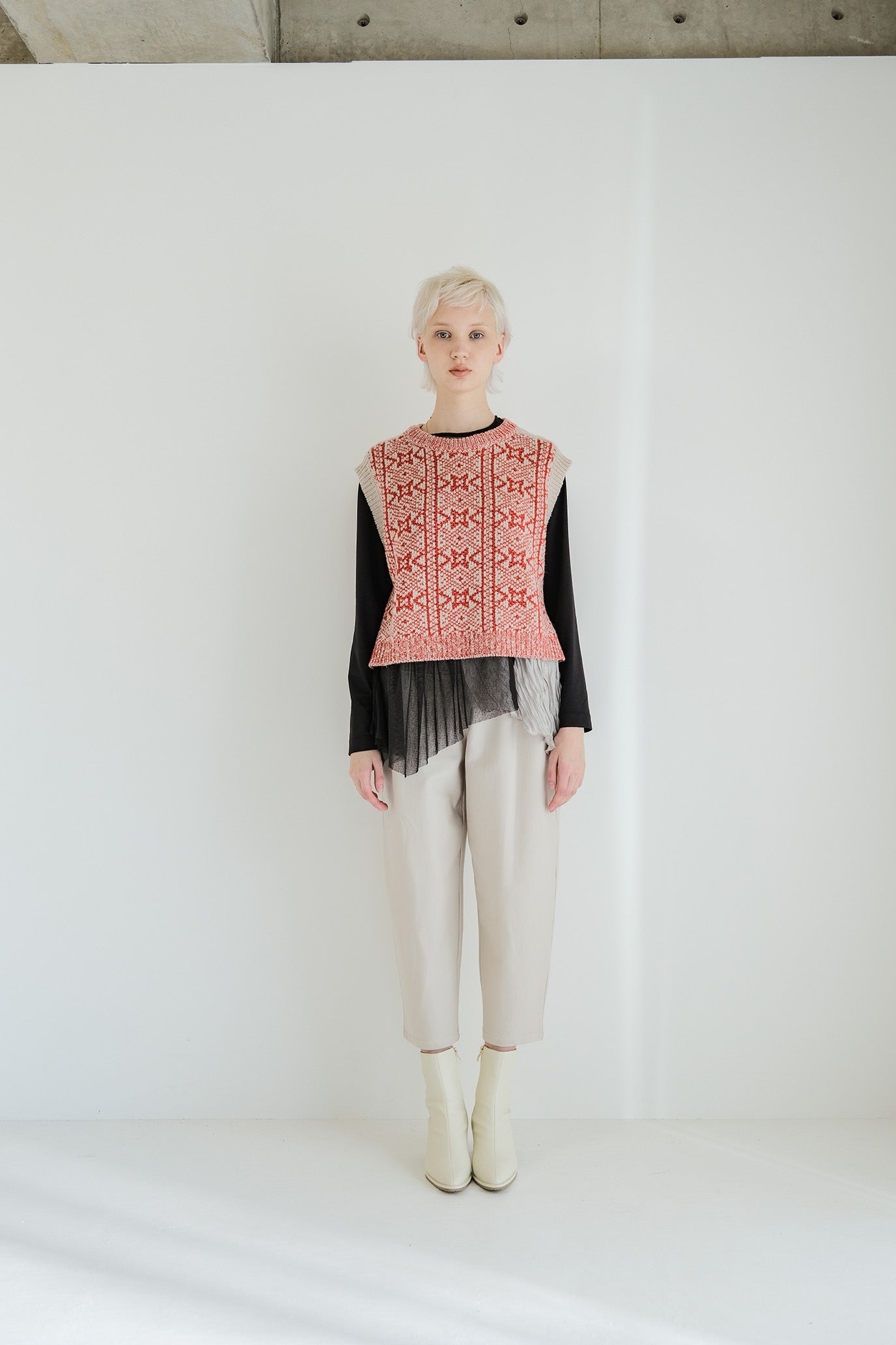 2-Way Aran Nordic Vest
