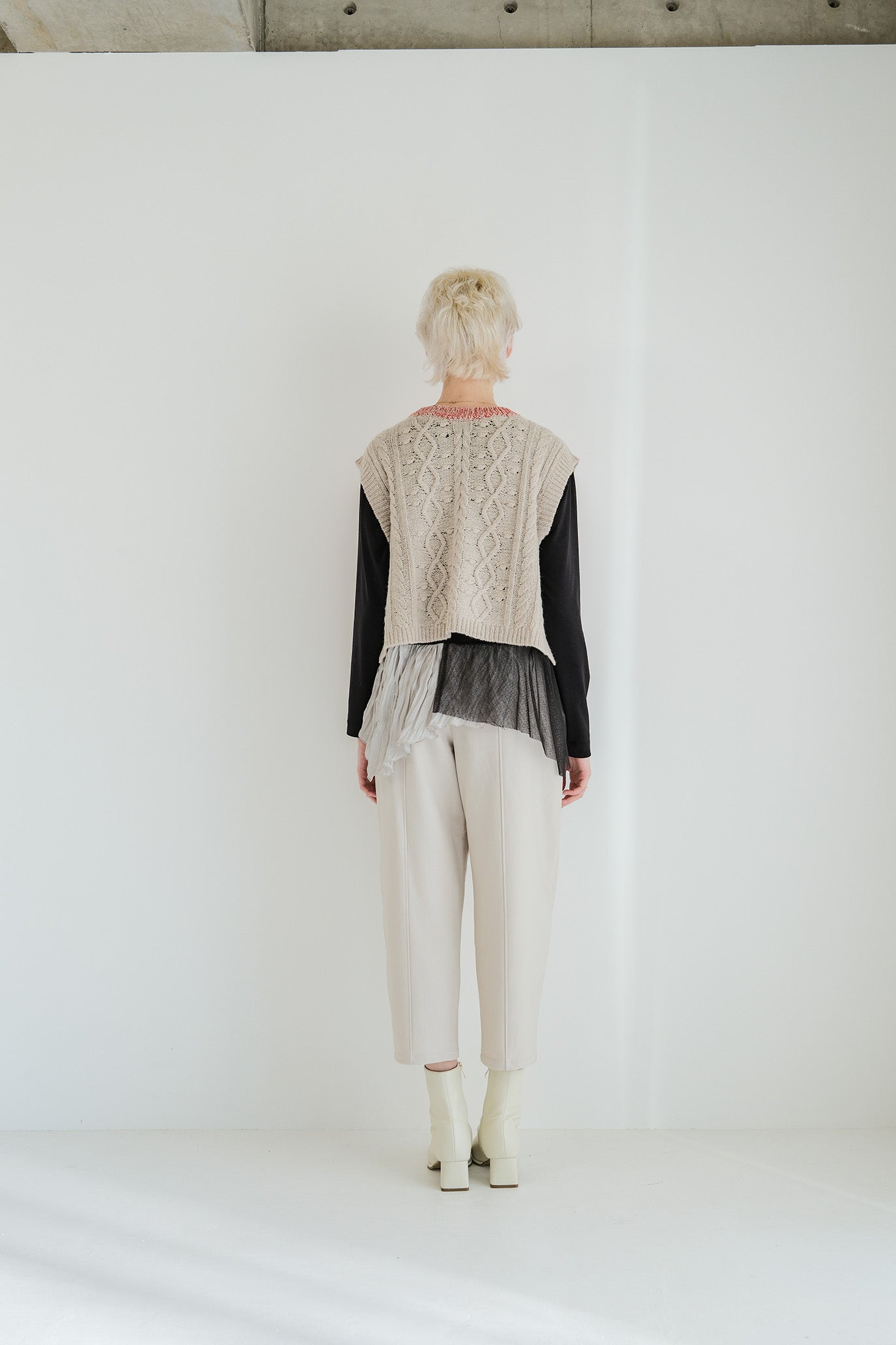 2-Way Aran Nordic Vest