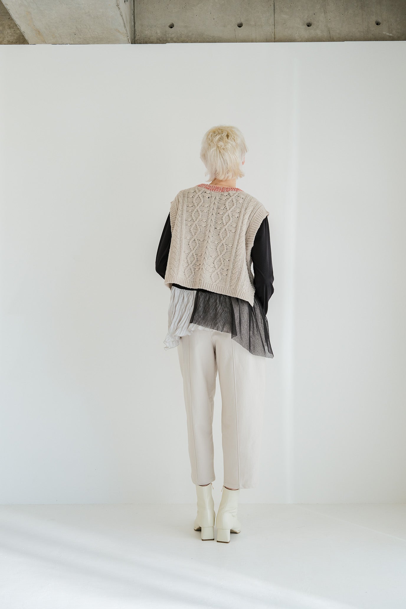 2-Way Aran Nordic Vest