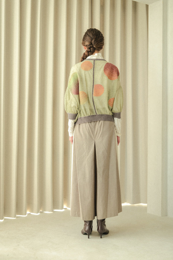 Two-Tone Box Trousers