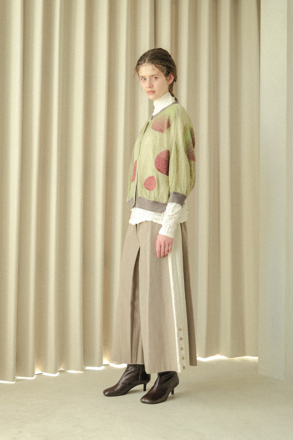 Two-Tone Box Trousers