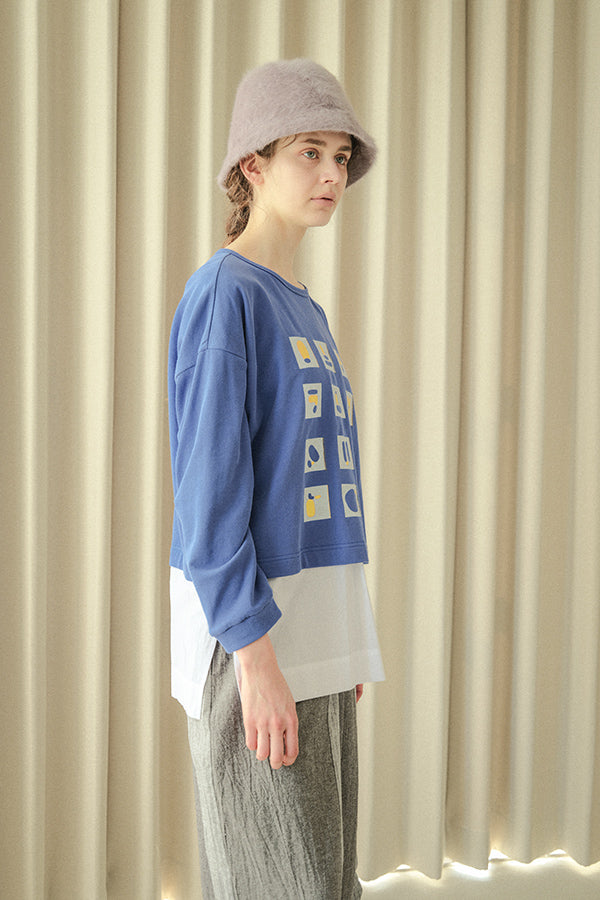 Block Print Pullover