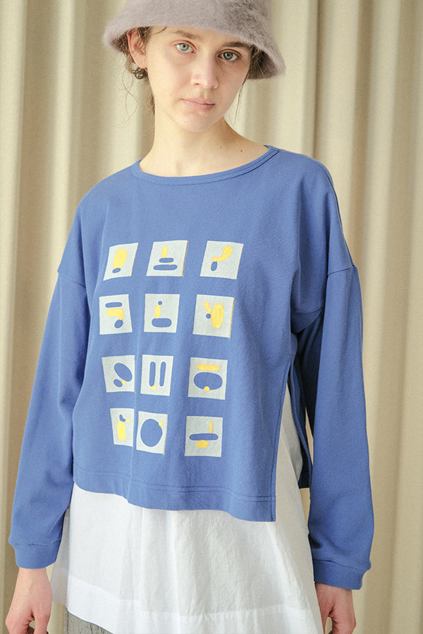 Block Print Pullover