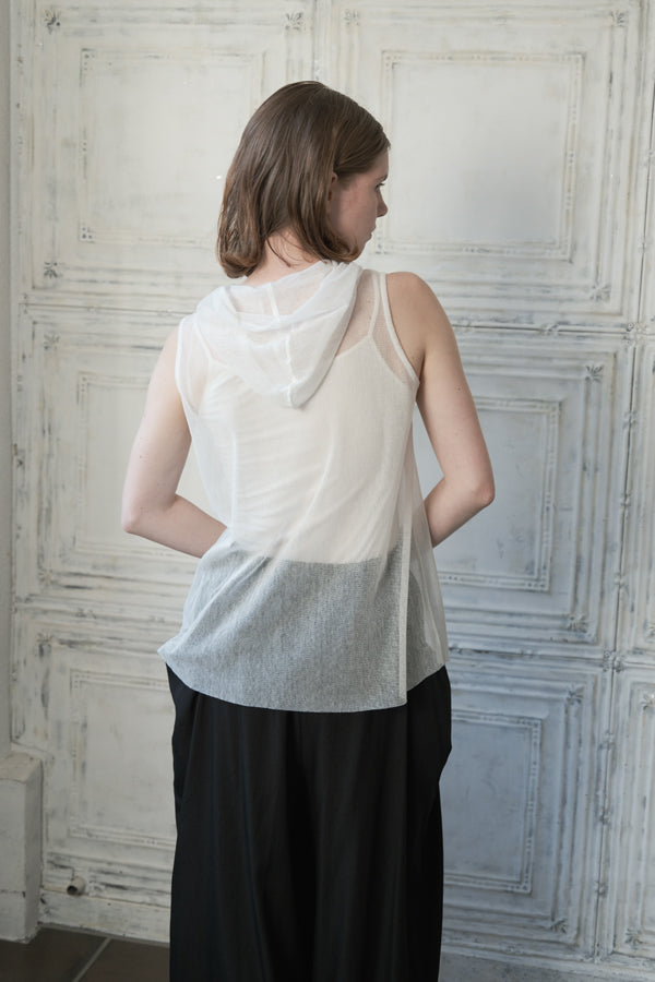 Mesh Hood Pullover