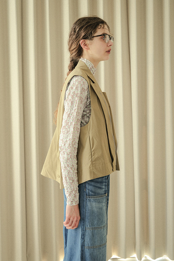 Double Lapel Vest