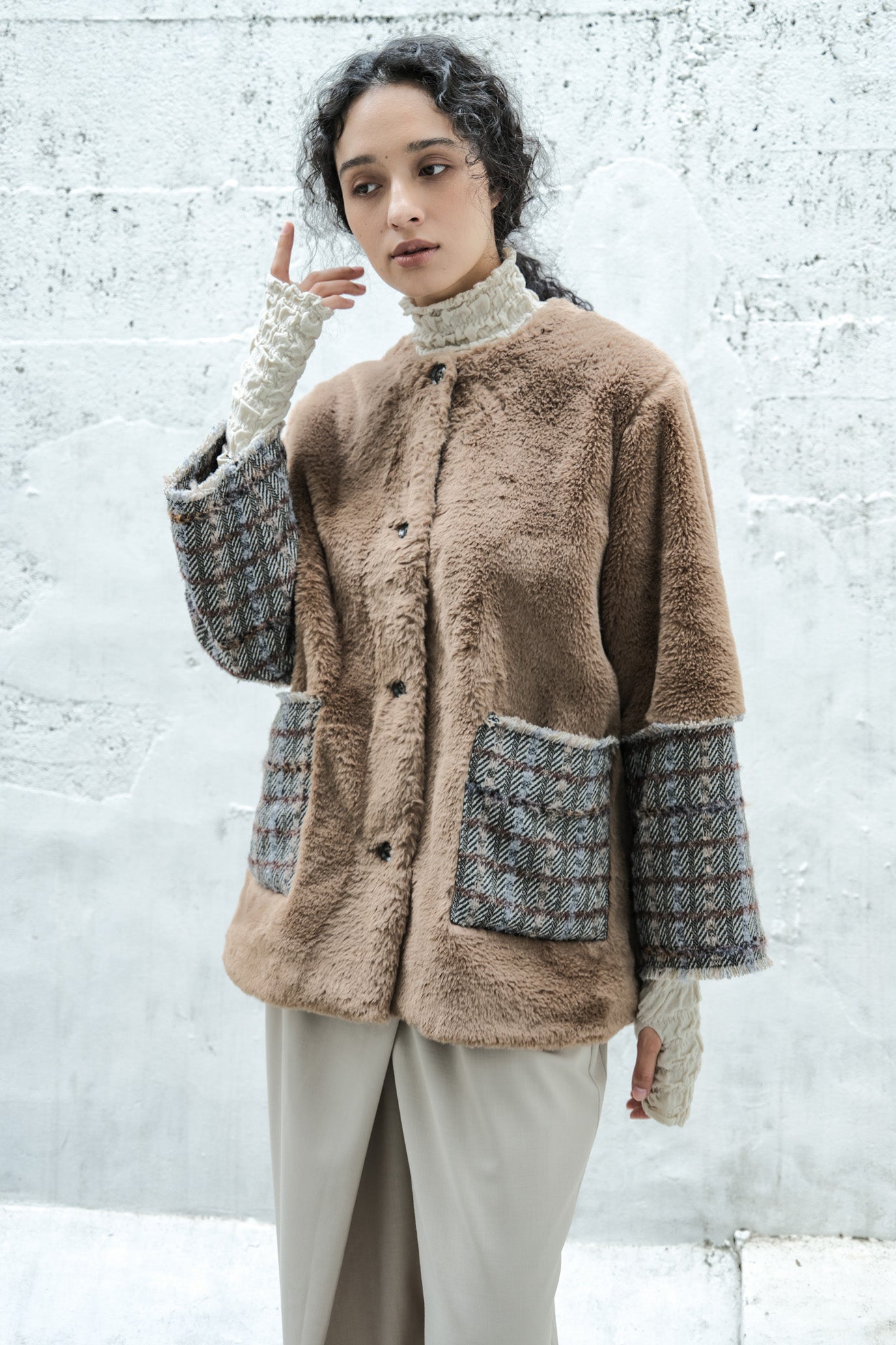 Lace Rib Pullover