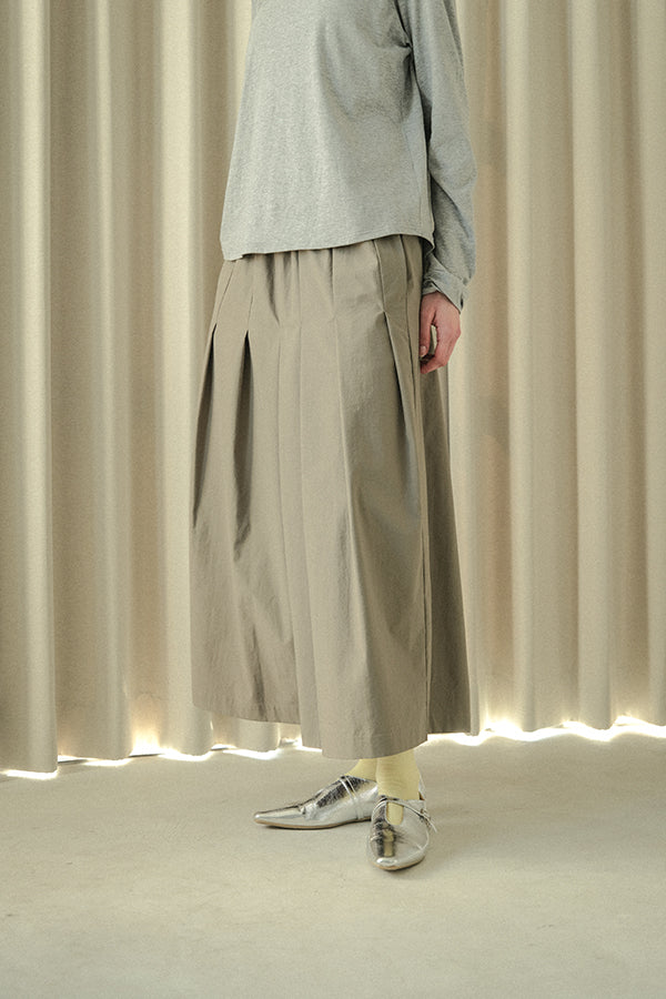 Tuck Skirt-Look Trousers