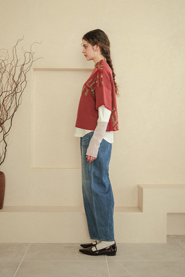 Linear Leaf Vest