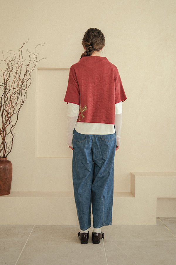 Linear Leaf Vest