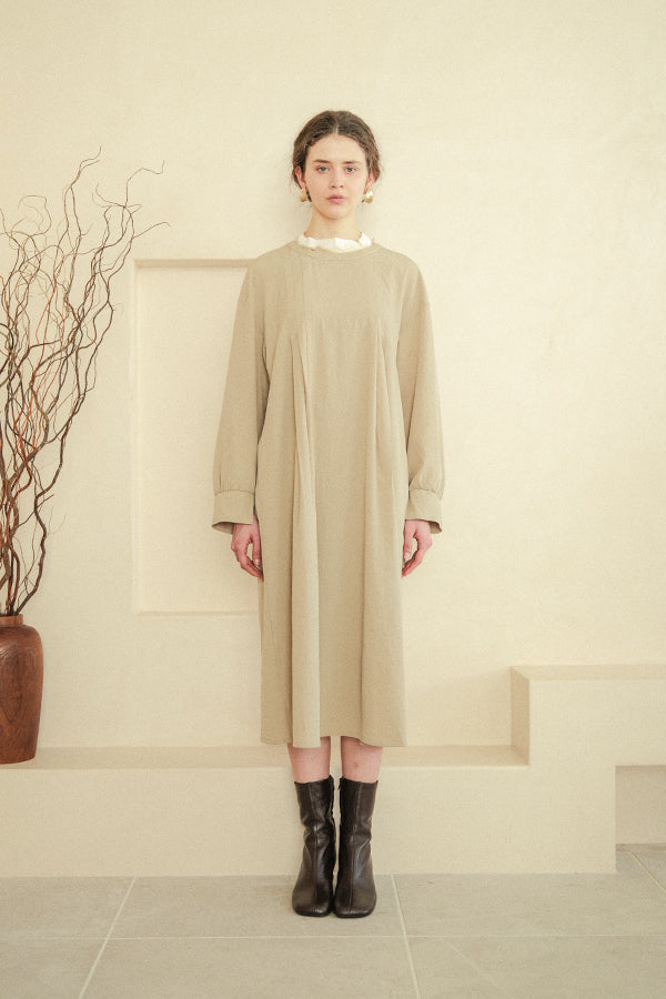 2-Way Detachable Collar Dress